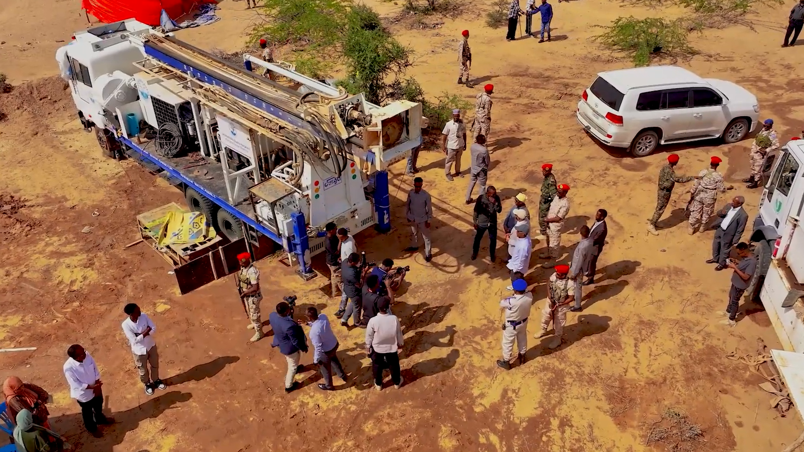 Progress in Hargeisa Water Expansion Project Marked by Fourth Borehole Unveiling